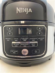  Ninja Foodi Programmable 10-in-1 5-Quart Pressure Cooker and  Air Fryer - FD101 Stainless Steel (Renewed): Home & Kitchen